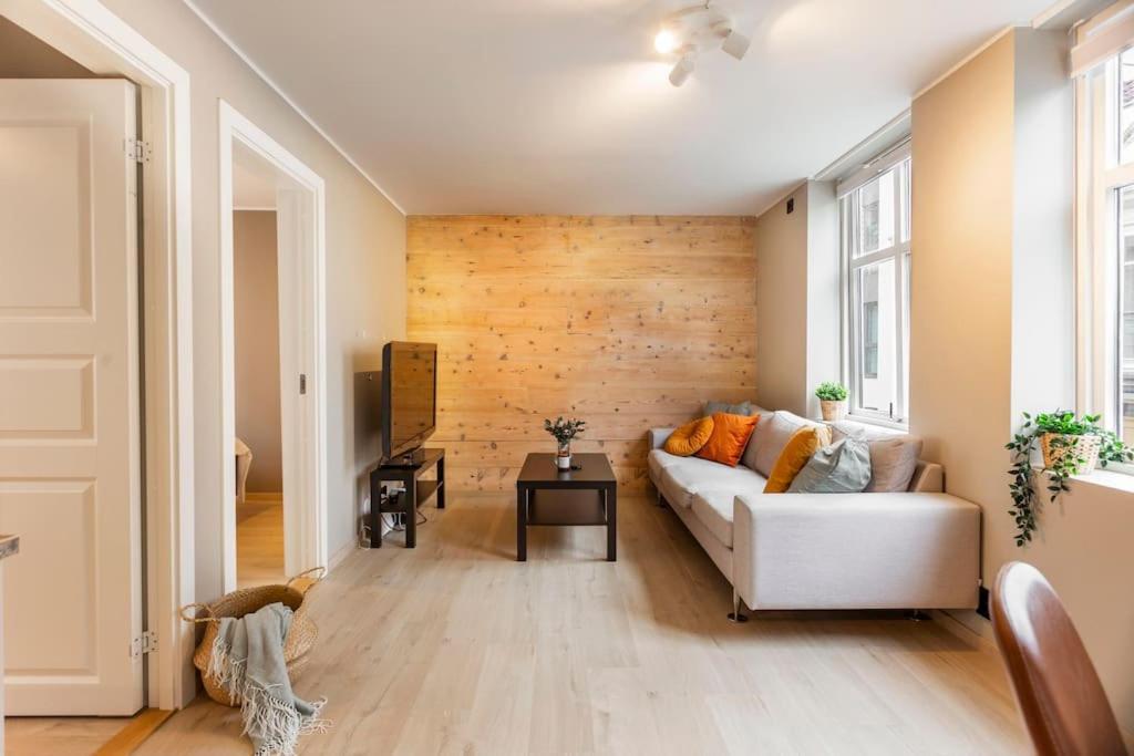 New! Modern Apartment In Historic Area Of Bergen! Eksteriør bilde